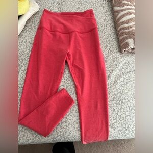 Beyond Yoga Vibrant Red Leggings
